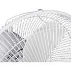 Best Comfort 12 In. 3-Speed White Oscillating Table Fan Image 6